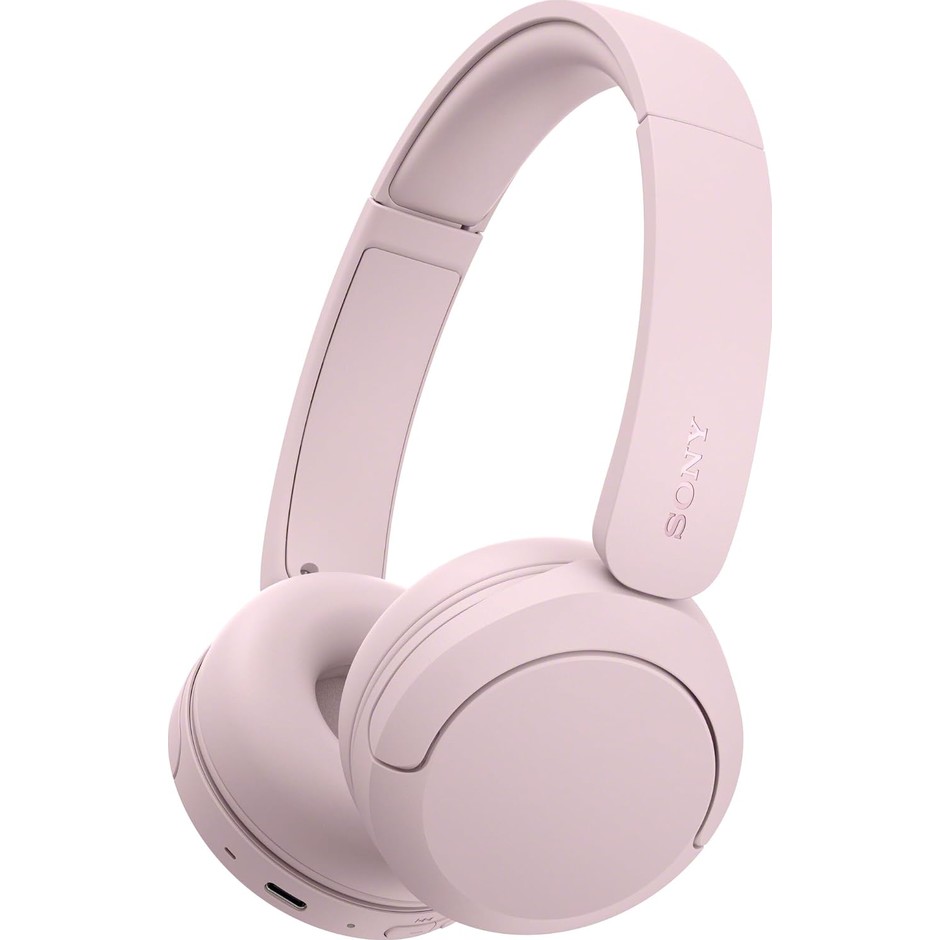 Sony WH-CH530 Cuffie wireless on-ear Bluetooth 6.0 multipoint 55 ore rosa