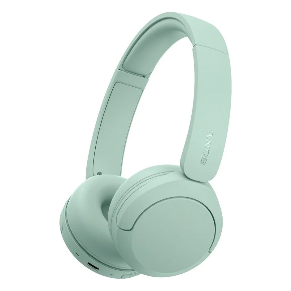 Sony WH-CH530 Cuffie wireless on-ear Bluetooth 6.0 multipoint 55 ore verde menta
