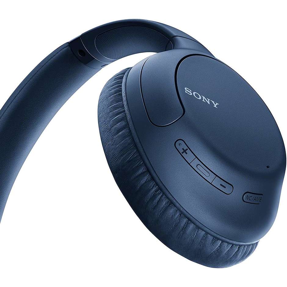 Sony WH-CH710N Cuffie wireless Bluetooth con eliminazione del rumore colore Blu
