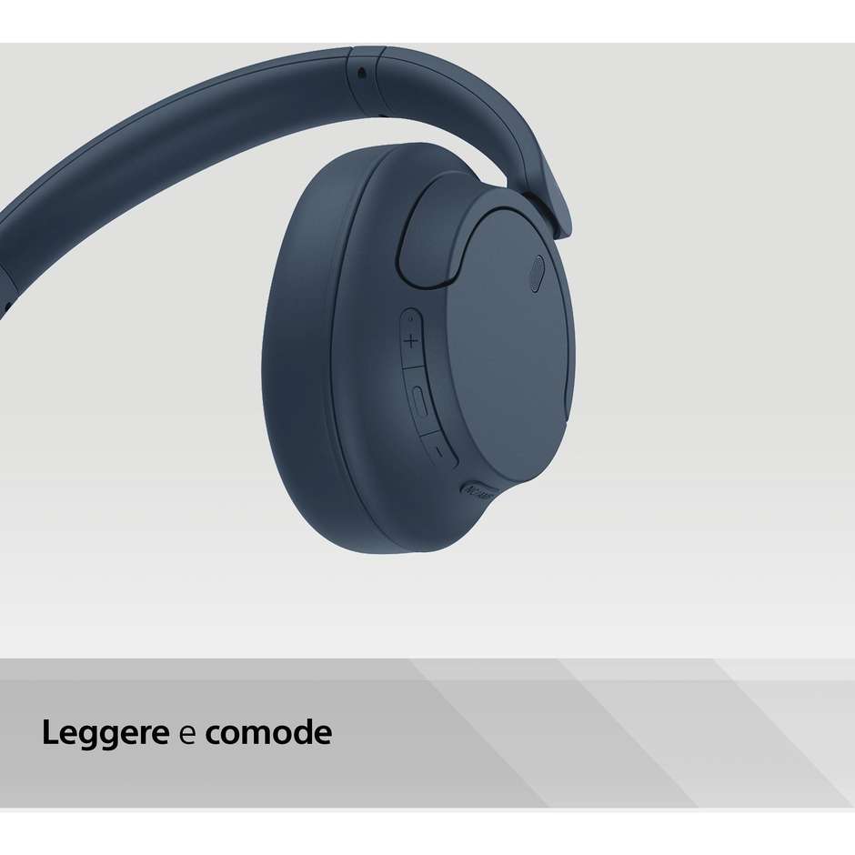 Sony WH-CH720 Cuffie Bluetooth wireless con cancellazione del rumore Bluetooth Colore Blu