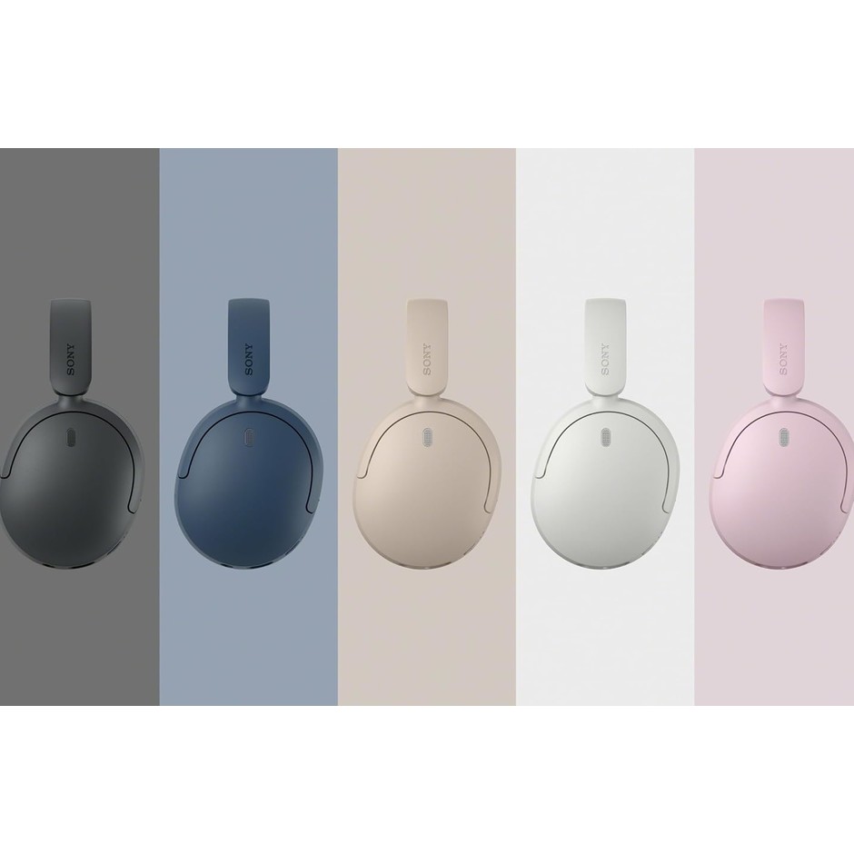 Sony WH-CH730N Cuffie Bluetooth 6.0 con cancellazione del rumore pieghevoli beige