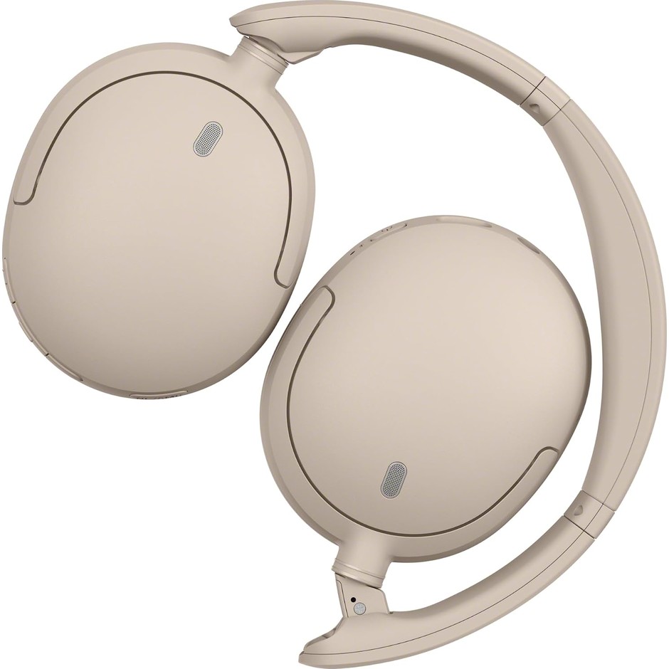 Sony WH-CH730N Cuffie Bluetooth 6.0 con cancellazione del rumore pieghevoli beige