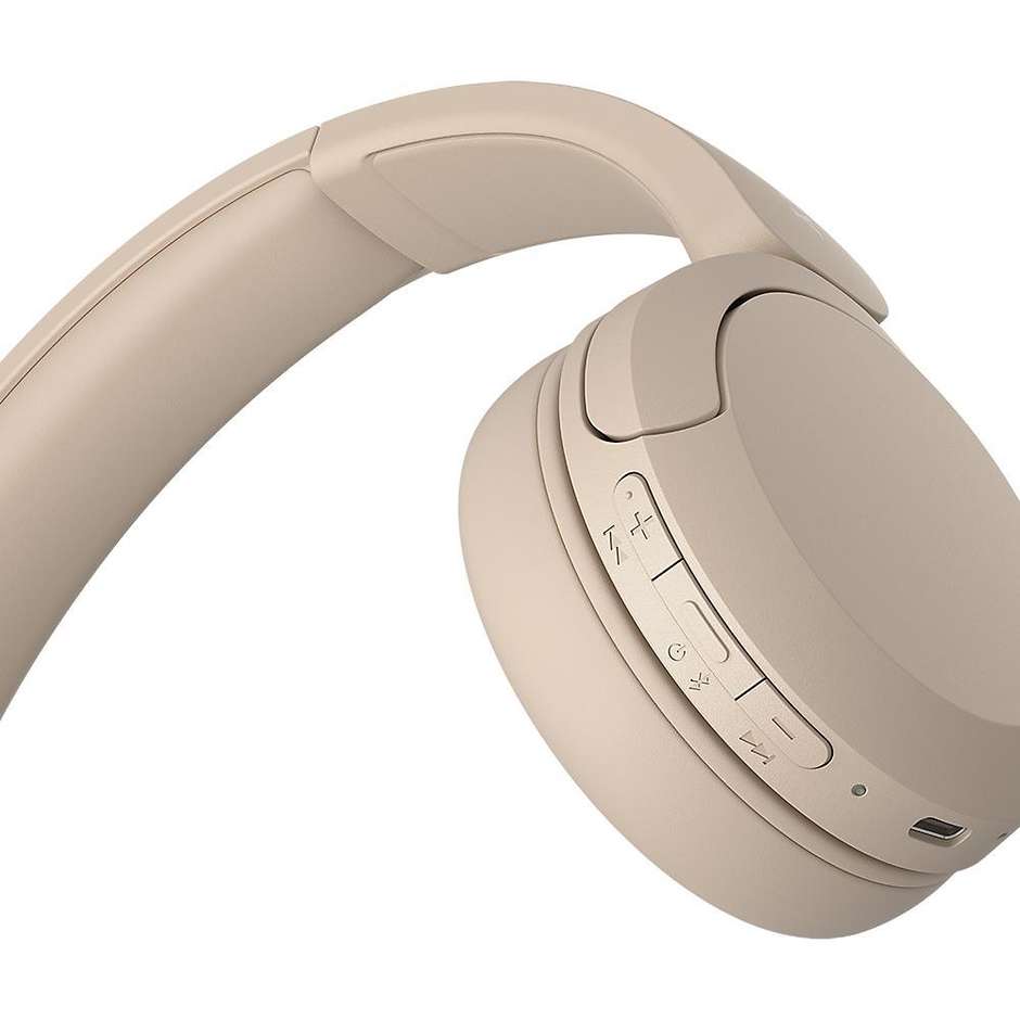 Sony WHCH520C.C Cuffie Wireless Bluetooth ad Alta Risoluzione Nero