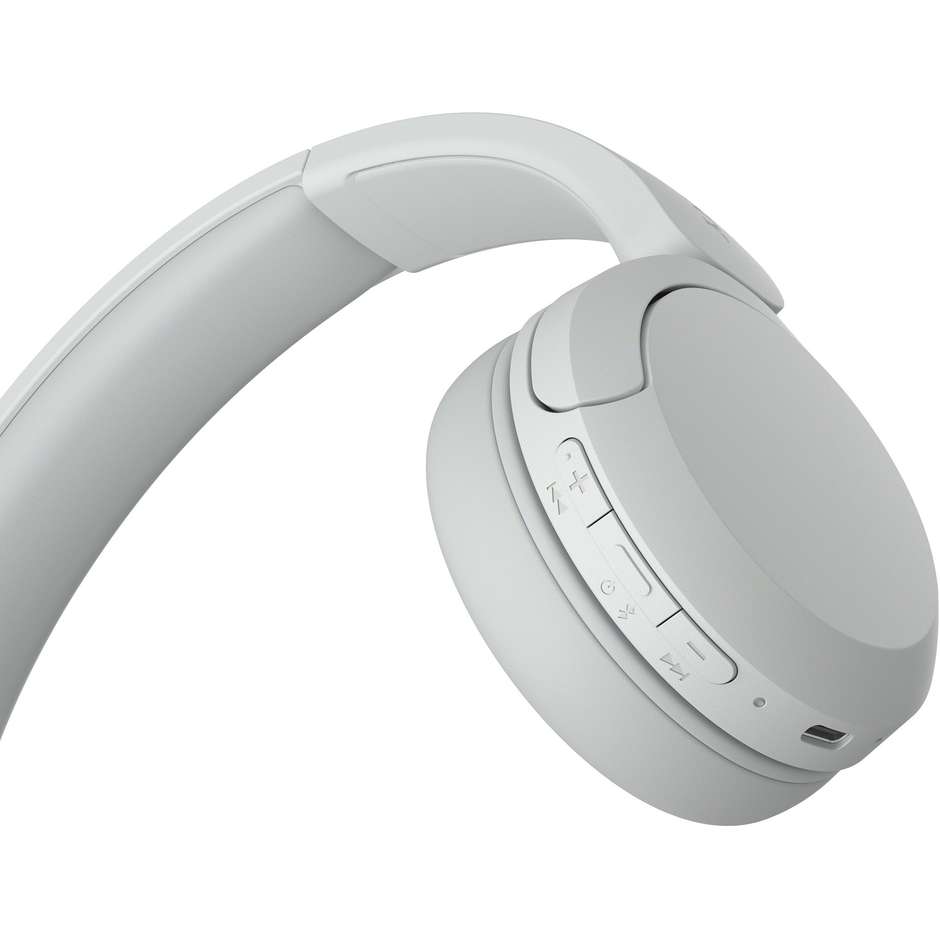 SONY WHCH520W.C Cuffie Wireless Bluetooth con Microfono Integrato Autonomia 50 Colore White