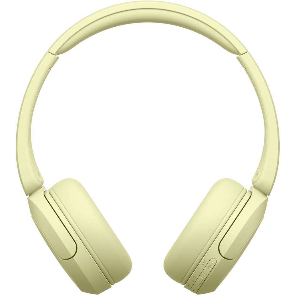 Sony WHCH520Y.CE7 Cuffia Bluetooth Wireless Colore Giallo