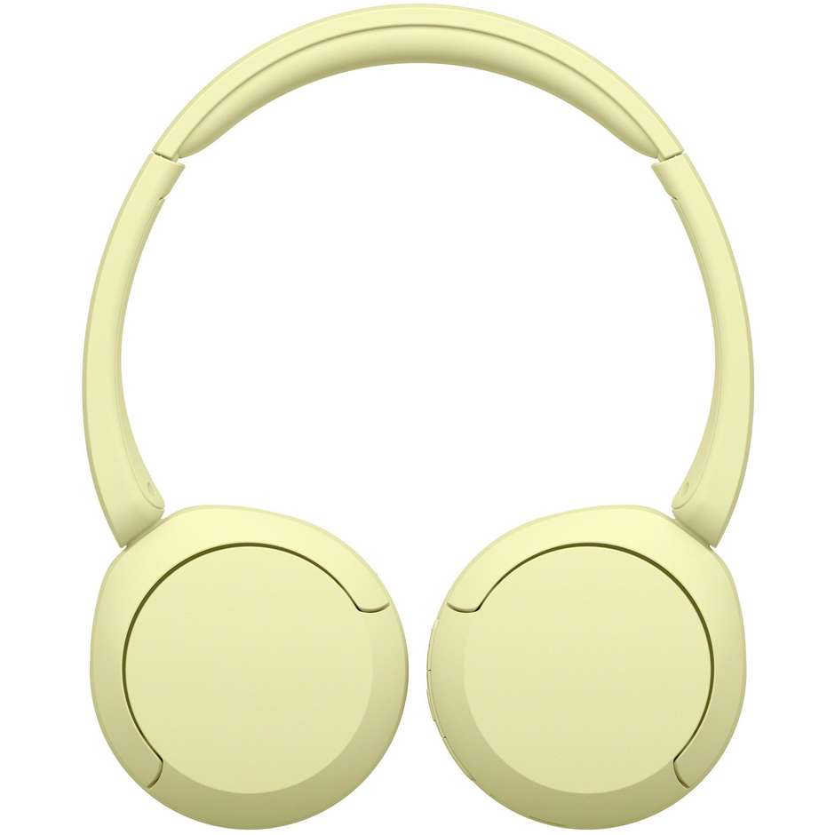 SONY WHCH520Y.CE7 Cuffie Wireless Bluetooth con Microfono Integrato Autonomia 40 Colore Yellow