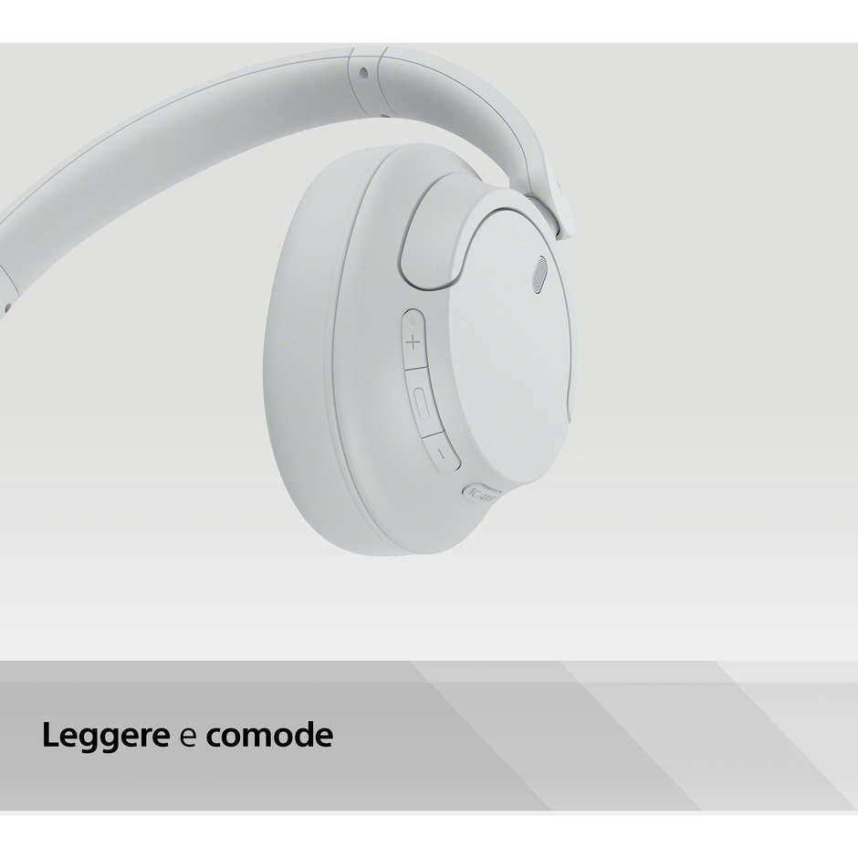 Sony WHCH720NW Cuffie Wireless Bluetooth Colore Bianco