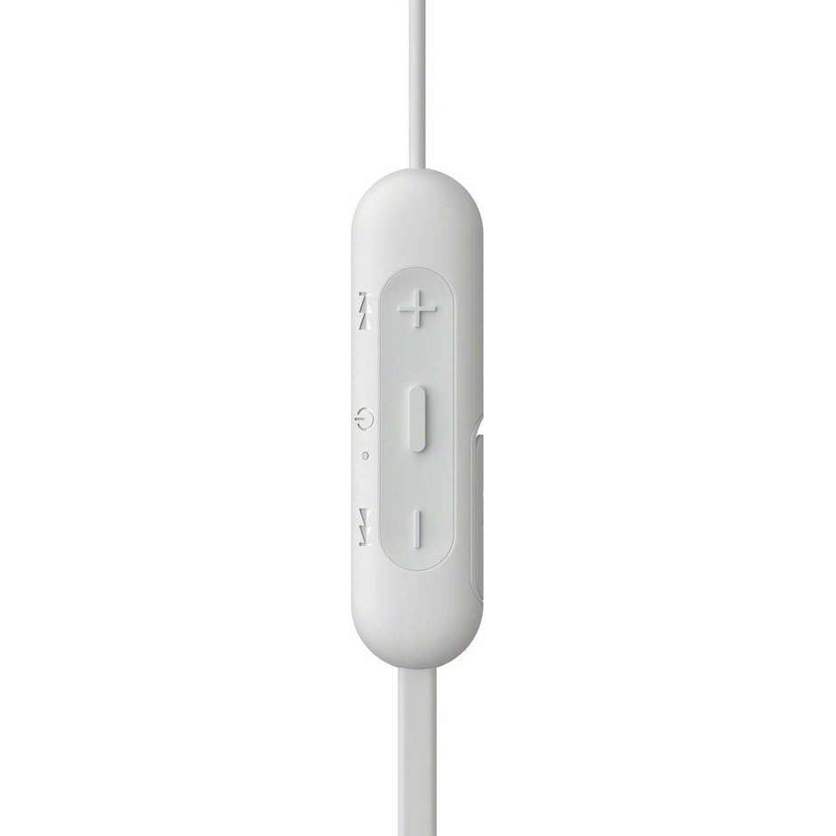 Sony WI-C200W cuffie intrauricolari wireless Bluetooth Autonomia 15 ore colore Bianco