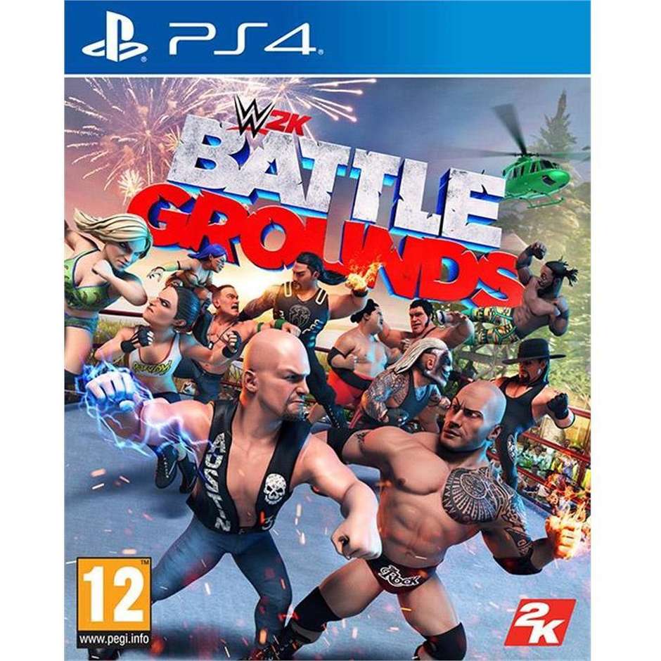 Sony WWE 2K Battle Grounds Videogioco per PlayStation 4 PEGI 12