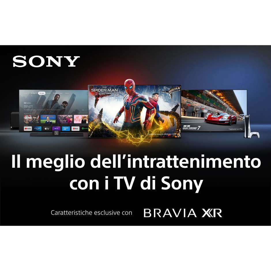 Sony XR-48A90K BRAVIA XR MASTER Series Smart TV 48" OLED 4K 120Hz Google TV Nero