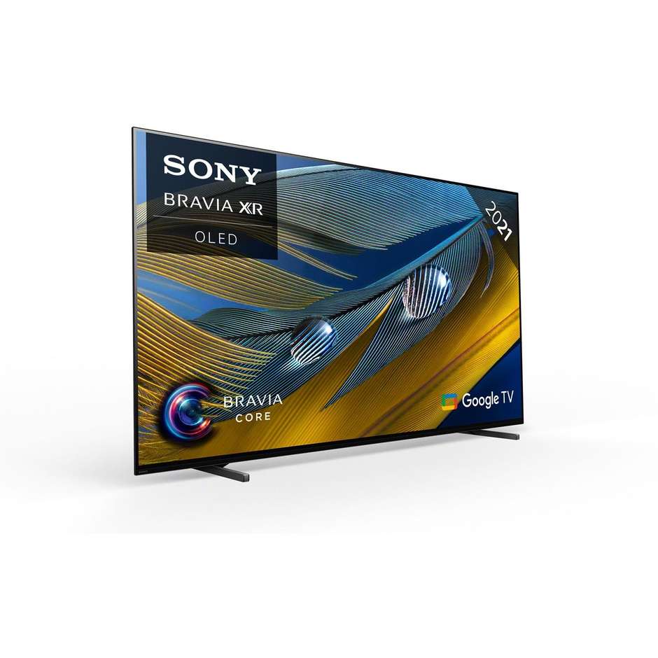 Sony XR55A80J TV OLED 55" 4K Ultra HD Smart TV Wi-Fi Classe G colore cornice nero