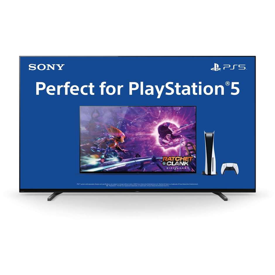 Sony XR55A80J TV OLED 55" 4K Ultra HD Smart TV Wi-Fi Classe G colore cornice nero