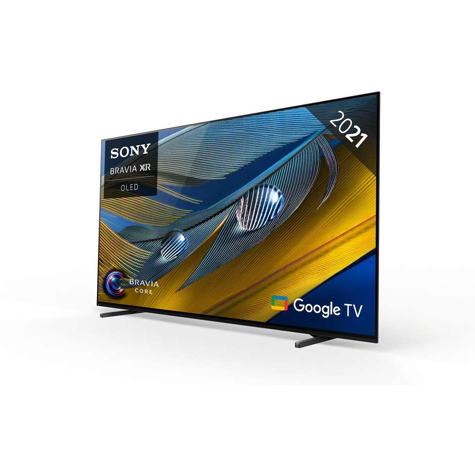 Sony XR55A80J TV OLED 55" 4K Ultra HD Smart TV Wi-Fi Classe G colore cornice nero
