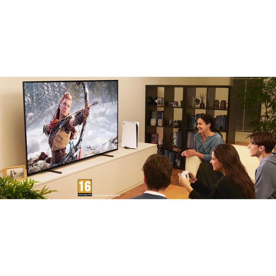 Sony XR55A80J TV OLED 55" 4K Ultra HD Smart TV Wi-Fi Classe G colore cornice nero