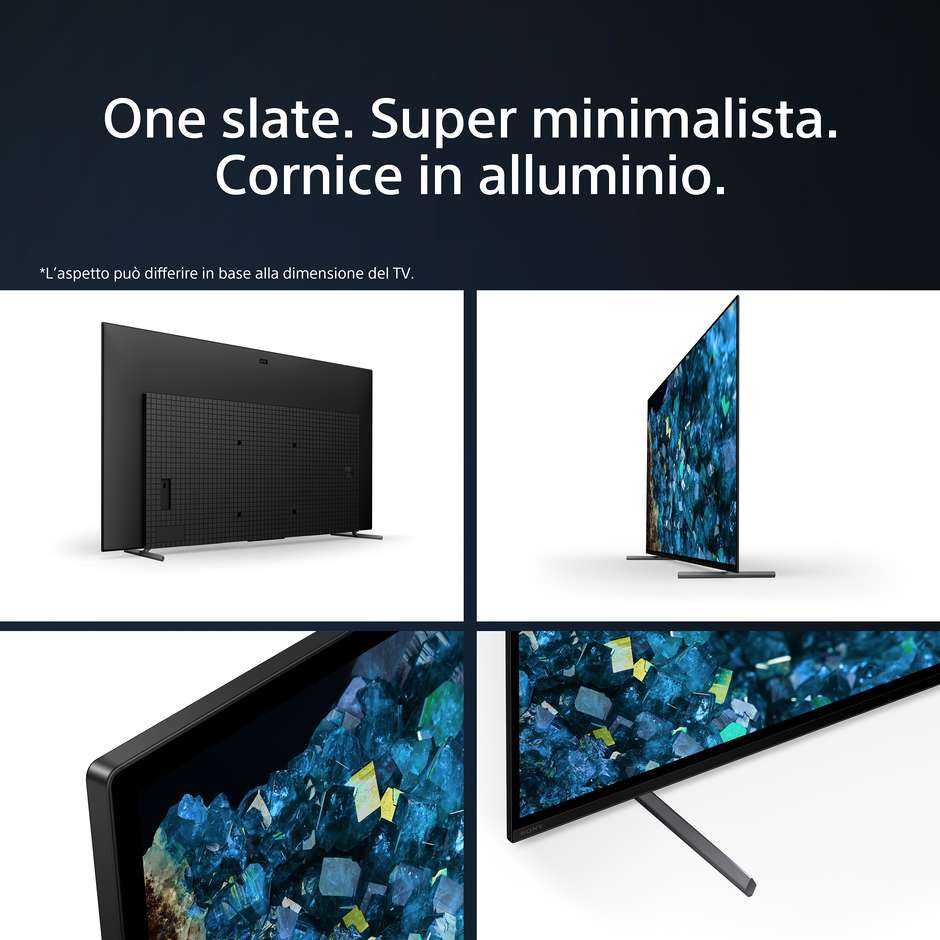 Sony XR55A80LAE TV OLED 55" 4K Ultra HD Smart TV Wi-Fi Classe G colore cornice nero