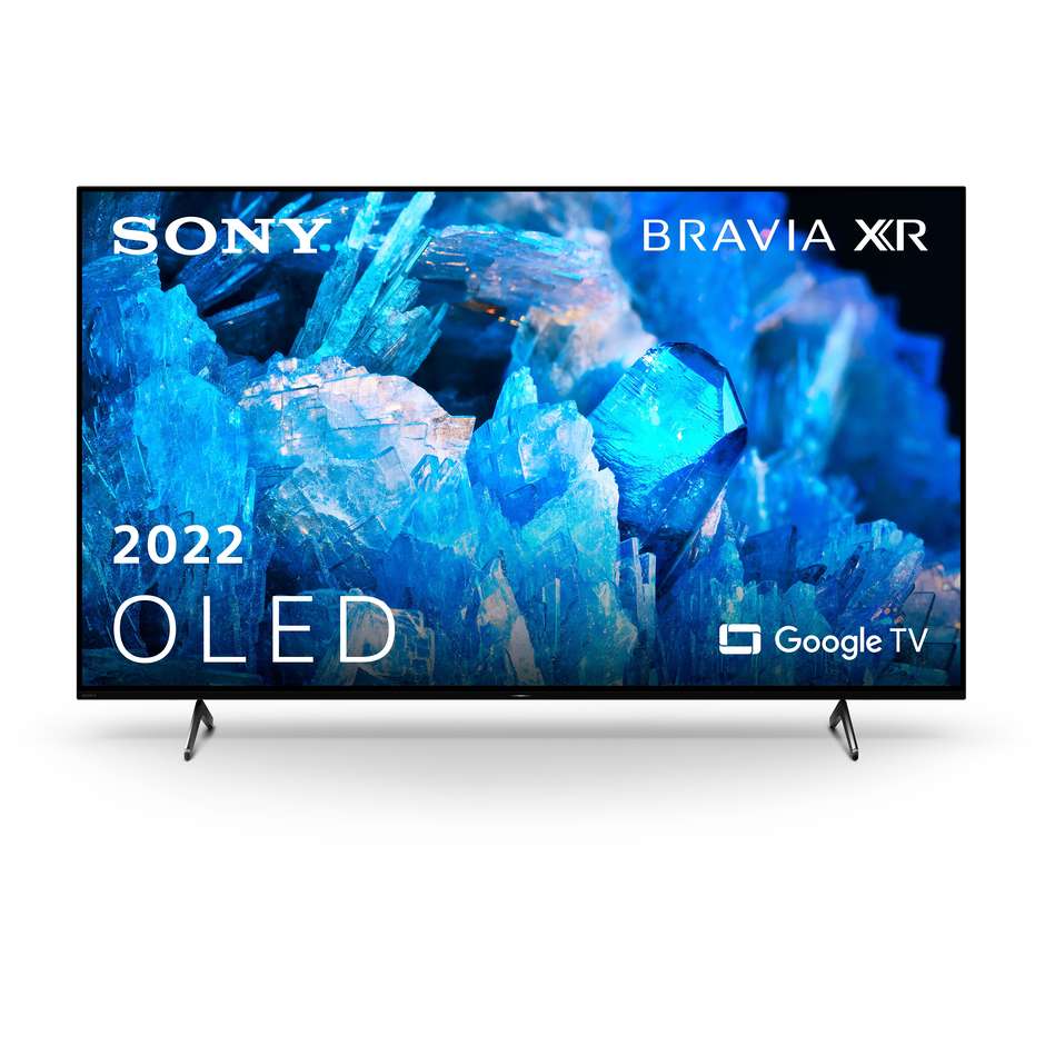 Sony XR65A75KAEP TV OLED 65" 4K Ultra HD Smart TV Wi-Fi Classe F colore cornice nero