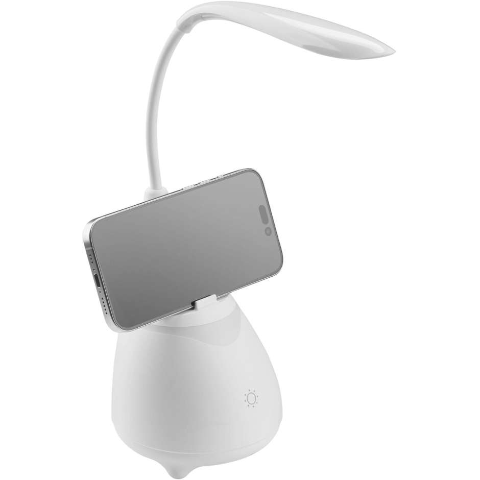 speaker bluetooth desk light bianco