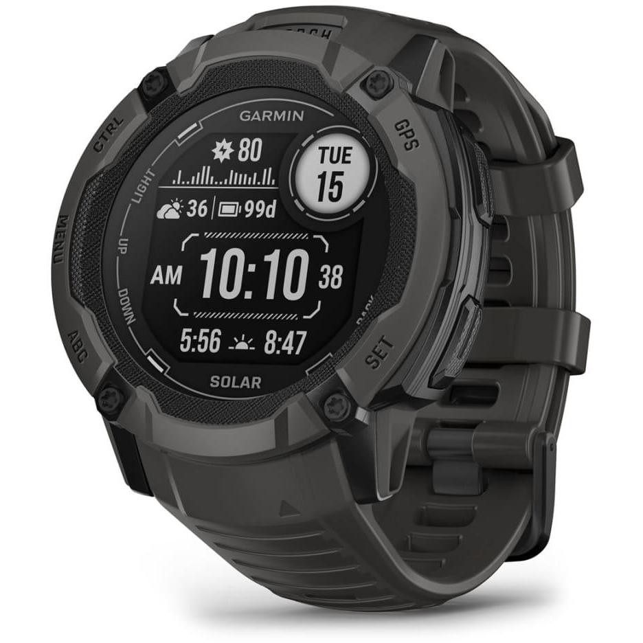 sport watch instinct 2x solar graphite