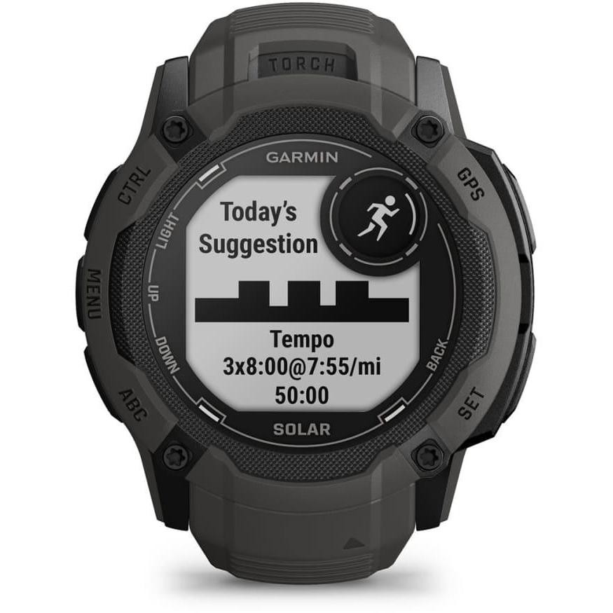 sport watch instinct 2x solar graphite