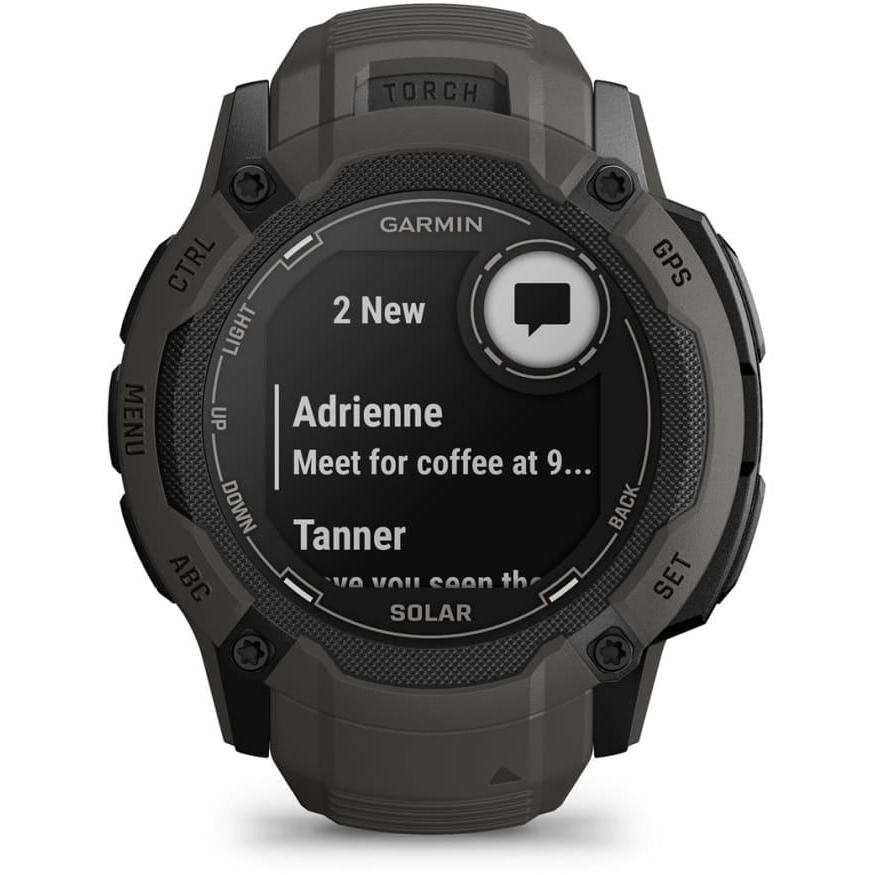 sport watch instinct 2x solar graphite