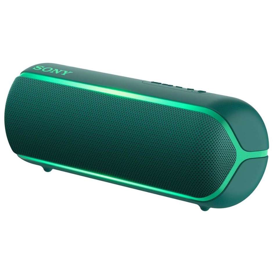 srs-xb22 speaker wireless verde