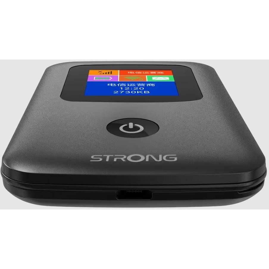 Strong 4GMIFI150CD Hotspot Portatile 4G LTE 150Mbps con Display a Colori Wi-Fi N e Batteria 2100mAh - Nero