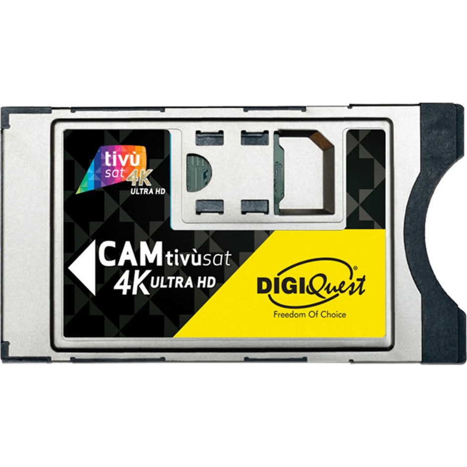 Strong CAM4KTIVUSAT Modulo CAM CI+ tivùsat 4K Ultra HD ECP con smartcard