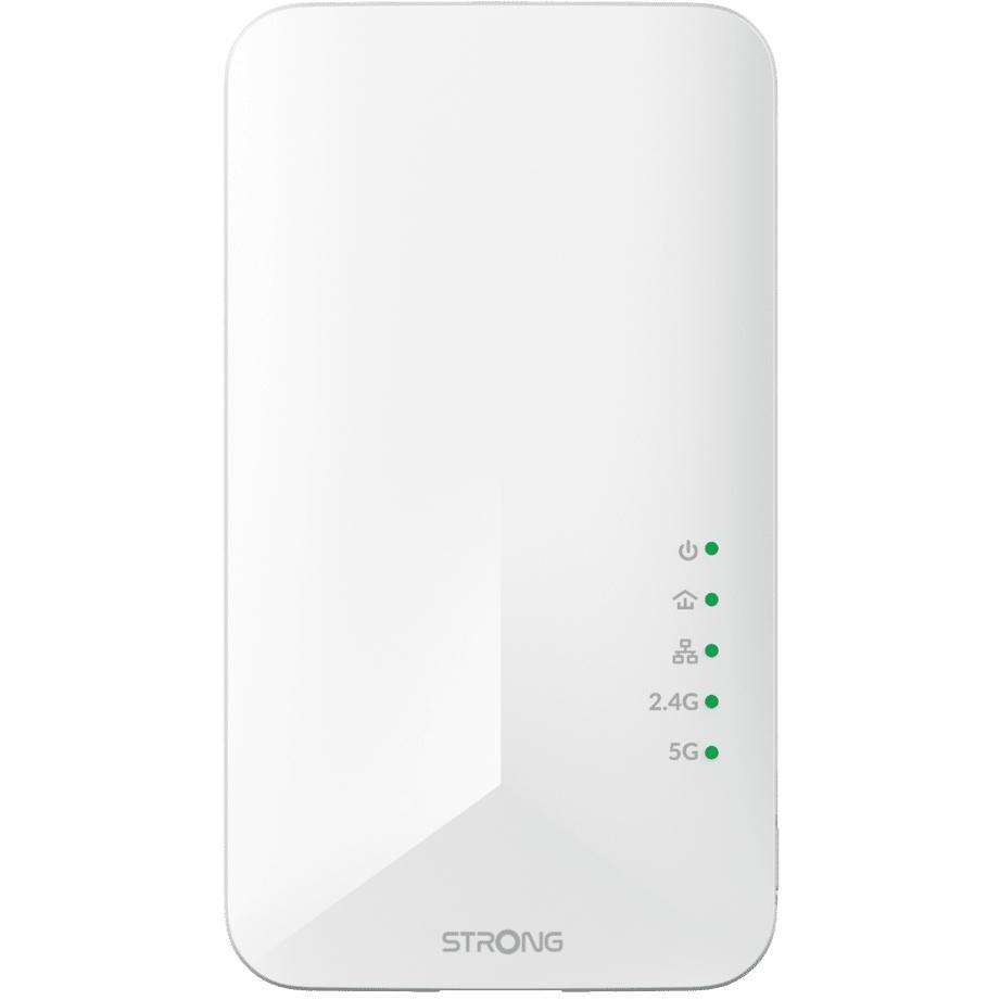 Strong POWERL1000DUOWIFIEUV2 1000 Mbit/s Collegamento ethernet LAN Wi-Fi 2 pz  Colore Bianco