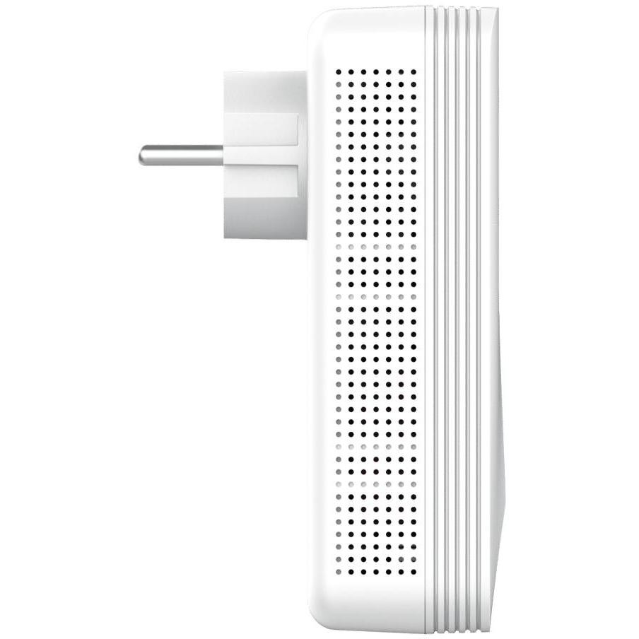 Strong Powerline 1000 Duo Wi-Fi V2 Kit 2 Adattatori Powerline 1000Mbps con Hotspot Wi-Fi AC750 e 2 Porte Gigabit - Bianco