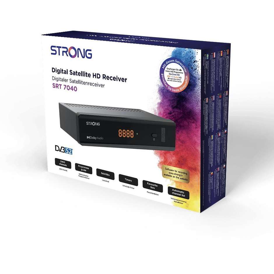 Strong SRT7040 Videoproiettore Home Cinema Portatile Nero