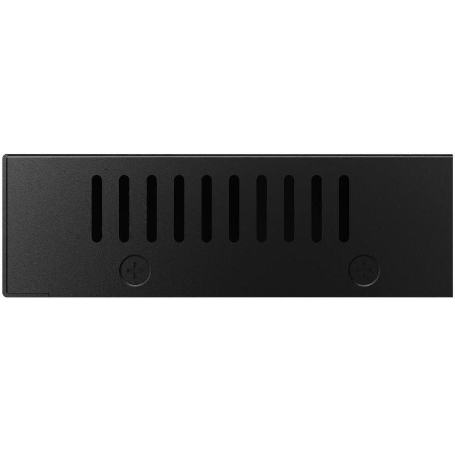 Strong SW8000M Switch Desktop 8 Porte Gigabit Ethernet 10/100/1000Mbps Chassis Metallico Fanless - Nero