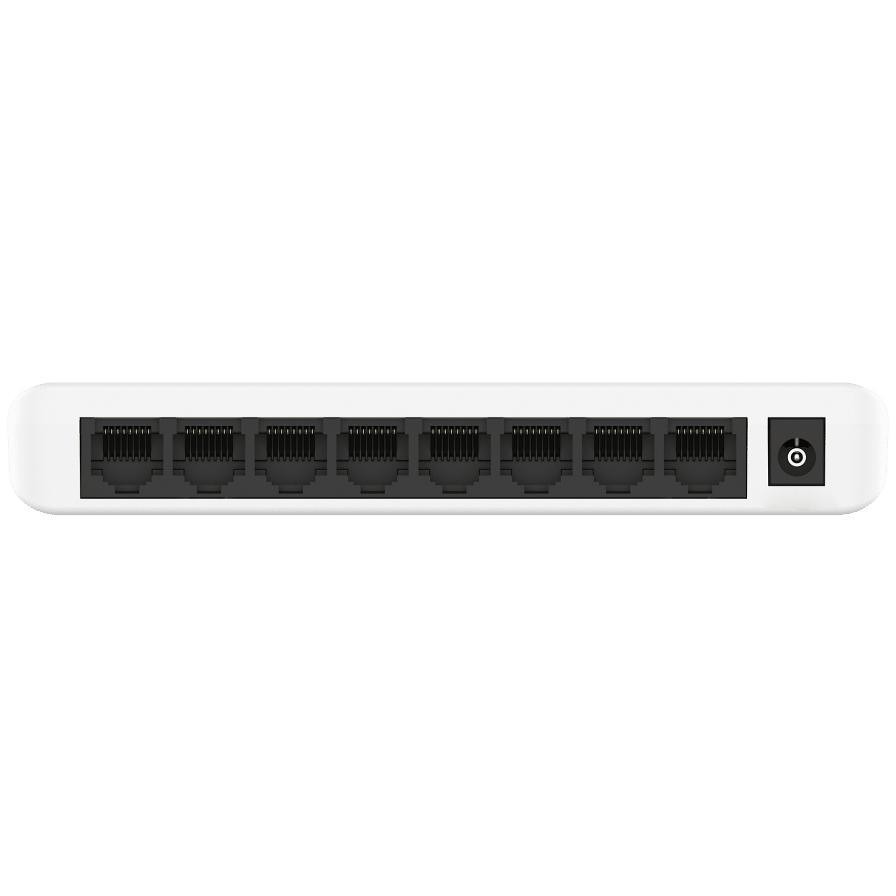 Strong SW8000P Switch Desktop 8 Porte Gigabit Ethernet 10/100/1000Mbps Chassis Compatto Fanless - Bianco