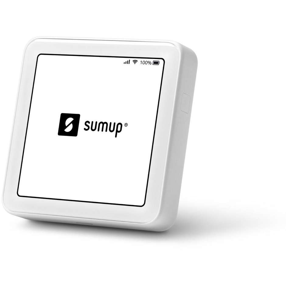 SumUp 806610001 Lettore card pagamenti mobile sim+wifi Colore Bianco