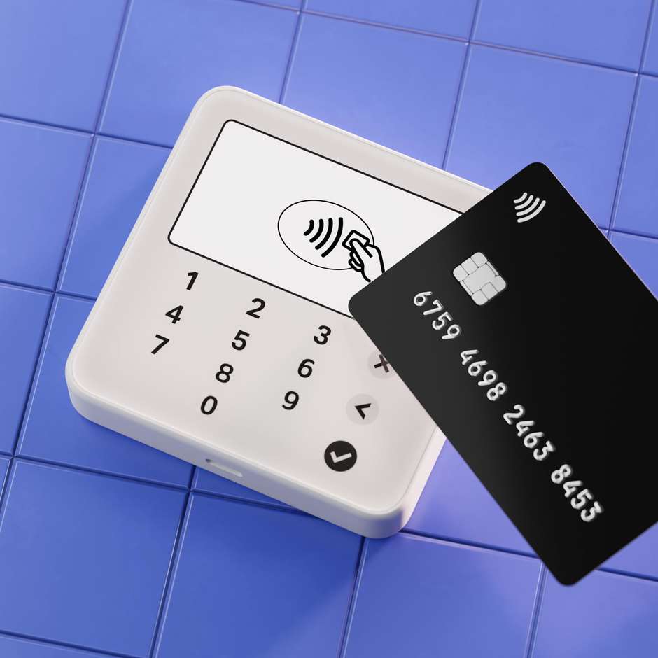SumUp Solo Lite POS Mobile Contactless e Chip con Batteria Ricaricabile Bluetooth Bianco RDR-SUL-005