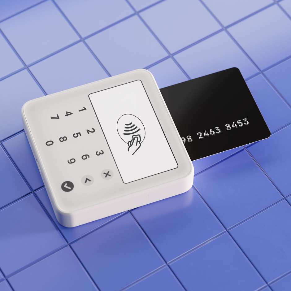 SumUp Solo Lite POS Mobile Contactless e Chip con Batteria Ricaricabile Bluetooth Bianco RDR-SUL-005