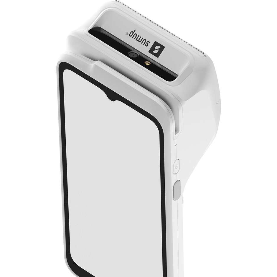 SumUp Terminal Lettore POS Wi-Fi + 4G NFC Bluetooth Bianco