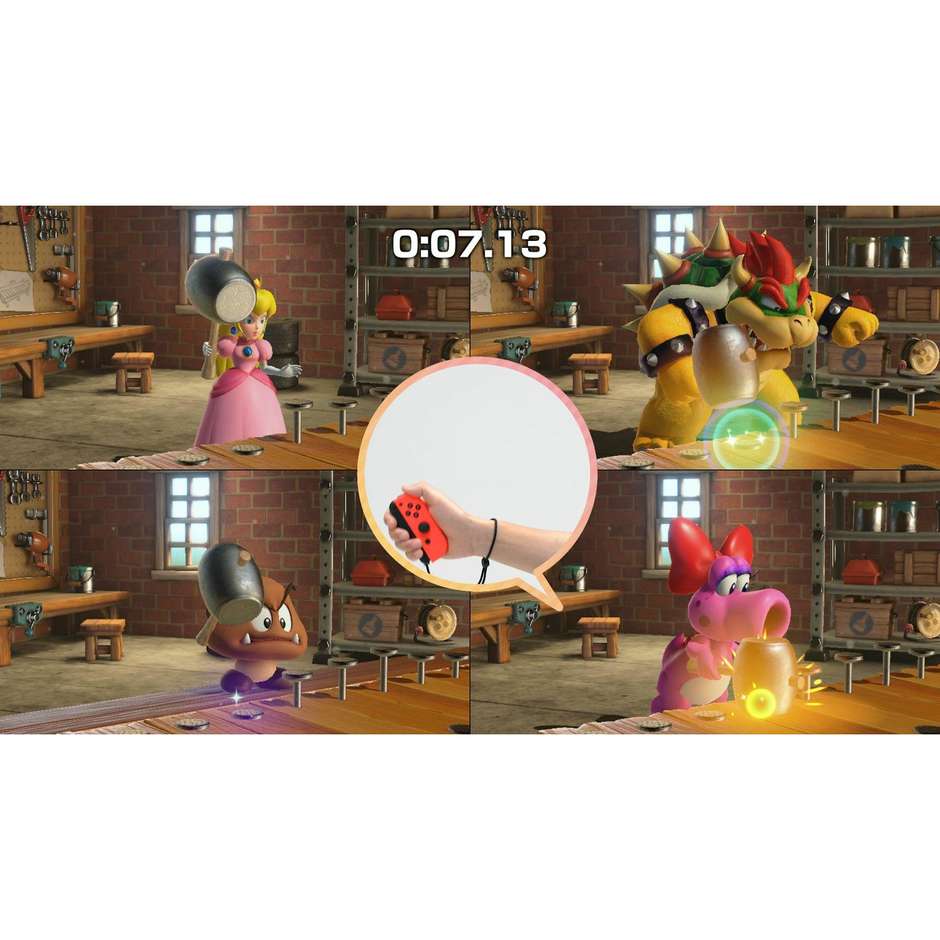 Super Mario Party Jamboree per Nintendo Switch (10013822) Party Game Multigiocatore Oltre 110 Minigiochi e 7 Tabelloni Italiano Scheda di Gioco