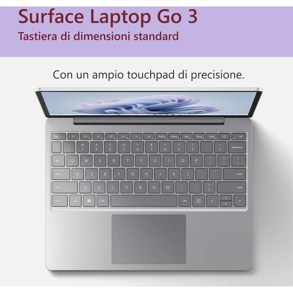 surface laptop go 3 i5 16/256gb w11 platinumdispl