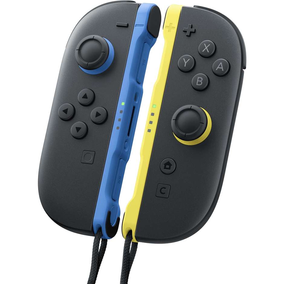 sw2 controller joy-con 2 coppia blu e giallo chia