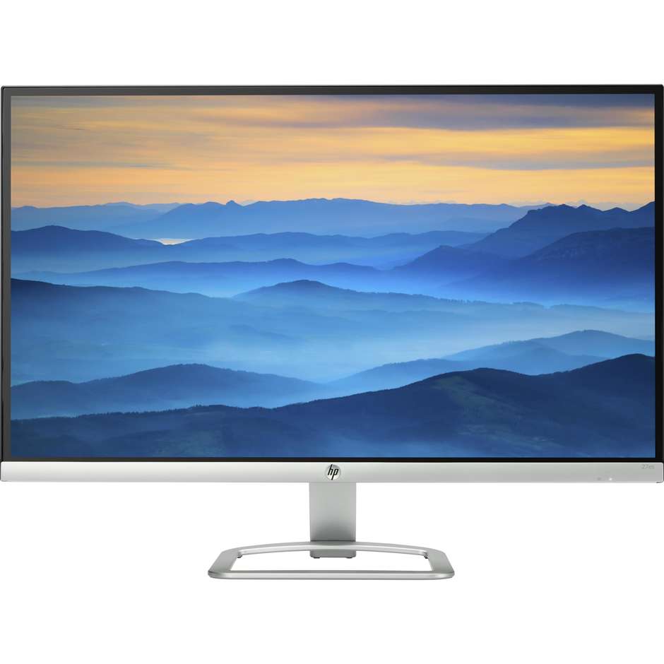 T3M86AA HP monitor LCD 27" Full HD classe A+ nero, argento