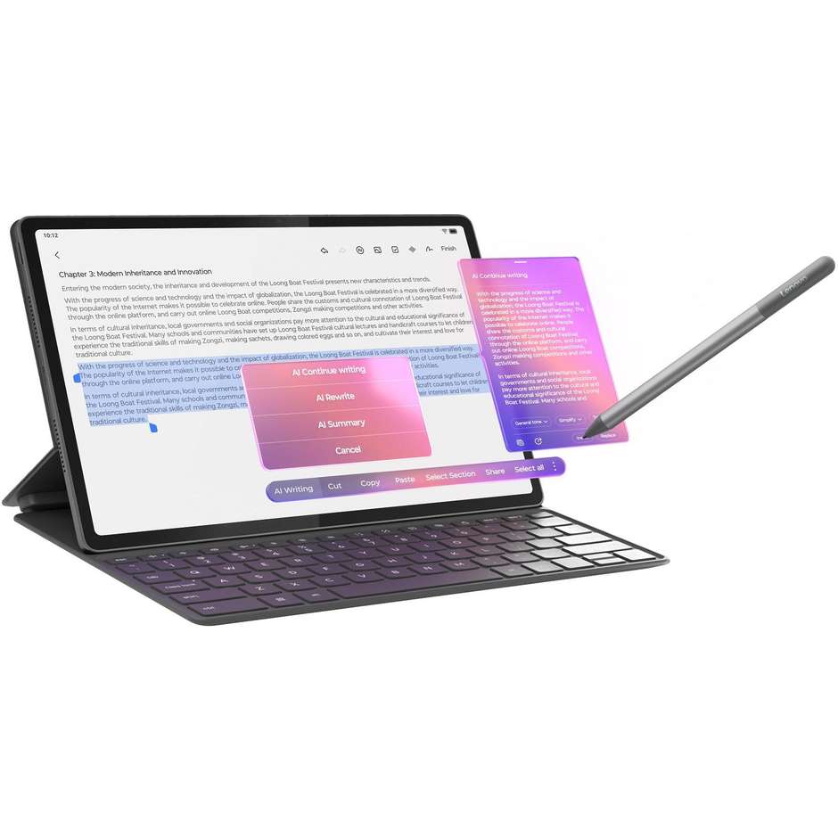 tablet tabplus 12,1" 2,5k 8/256gb wifi   media te