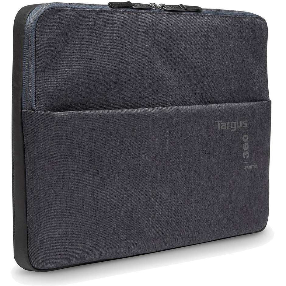 TARGUS custodia 360 per laptop in poliestere 13"-14" colore grigio