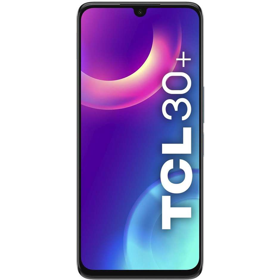 TCL 30 + Smartphone 4G 6.7" Ram 4 GB Memoria 128 GB Colore Blu