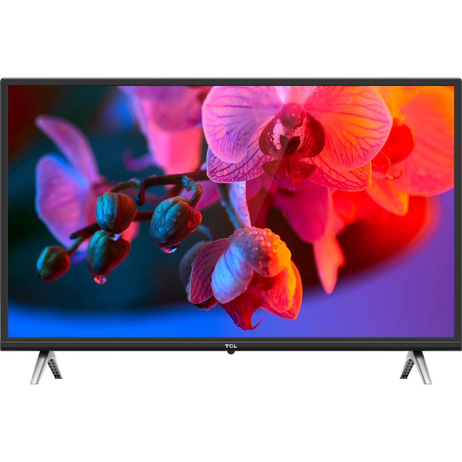 TCL 32D4300 Smart TV 32" LED HD Ready Google TV Colore Black