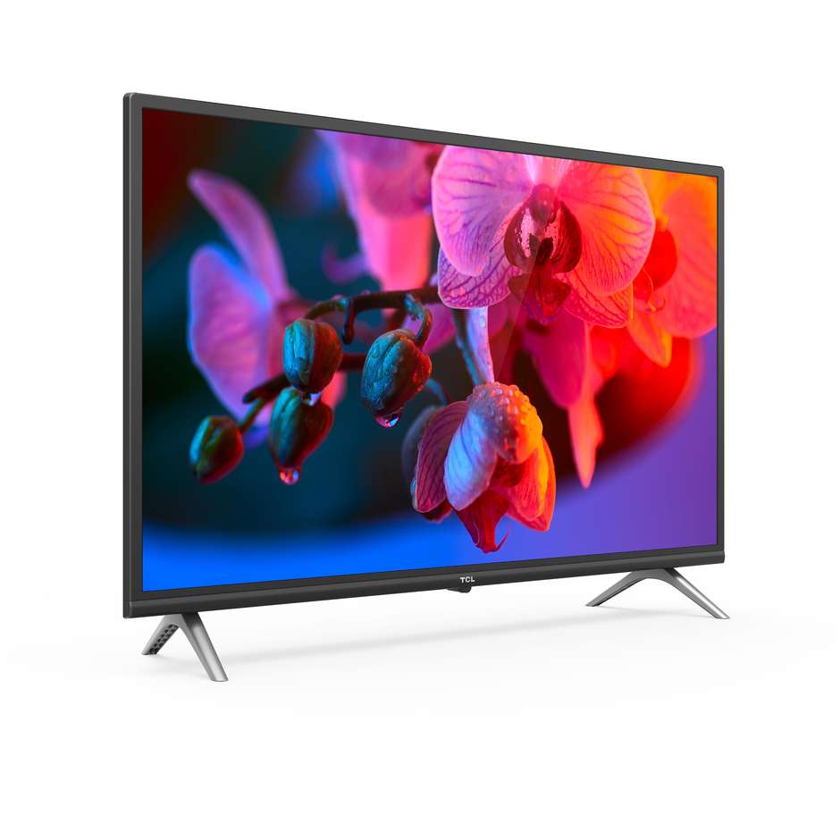TCL 32D4300 Smart TV 32" LED HD Ready Google TV Colore Black