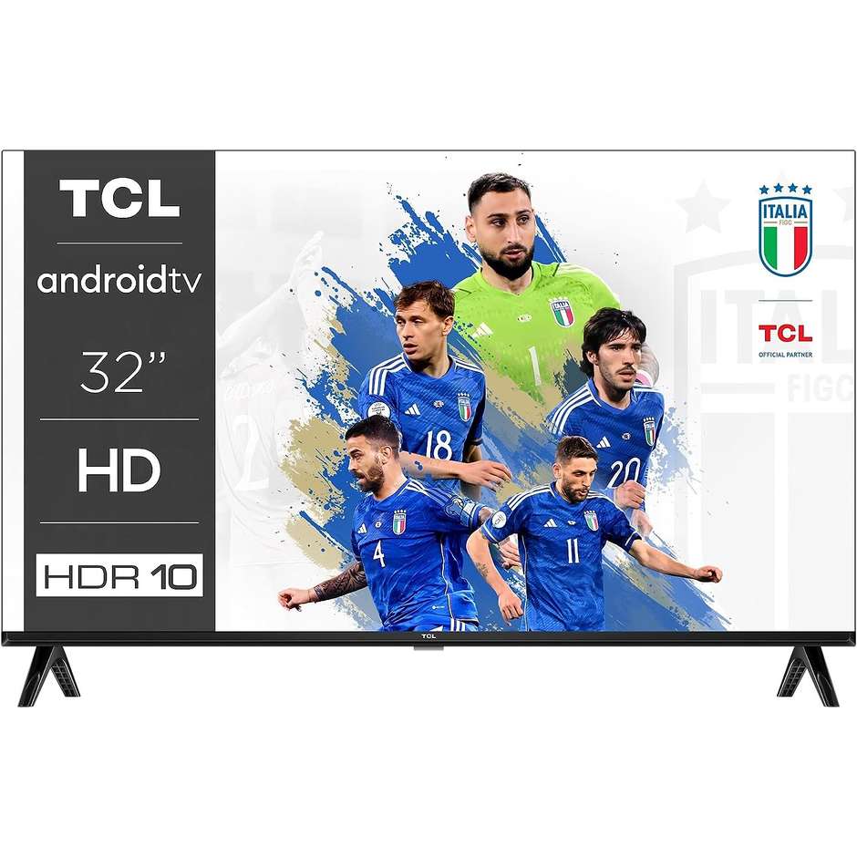 TCL 32S5400AF TV LED 32" Full HD Smart TV Wi-Fi Classe F colore cornice nero