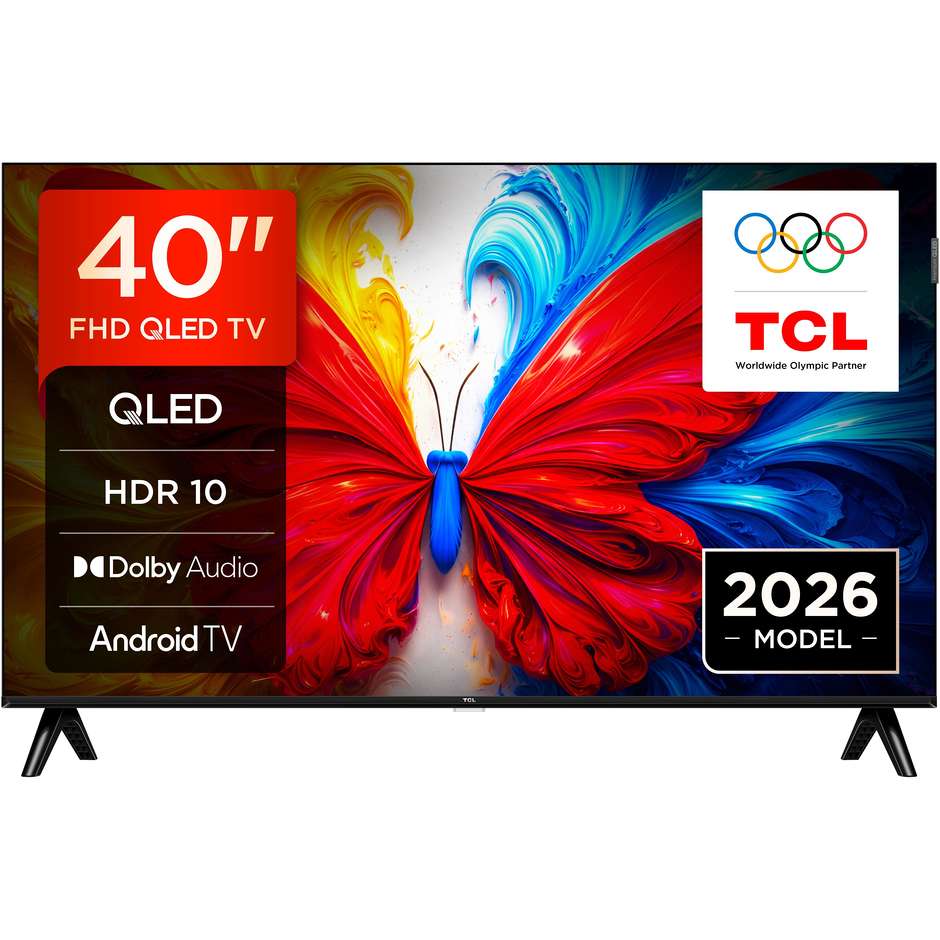 TCL 40S5L TV QLED Full HD 40" HDR Smart TV Nero