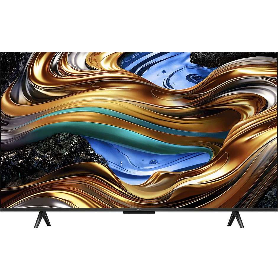 TCL 43P79B Tv LED 43" 4K Ultra HD Smart Tv Wi-Fi Classe F Colore Nero