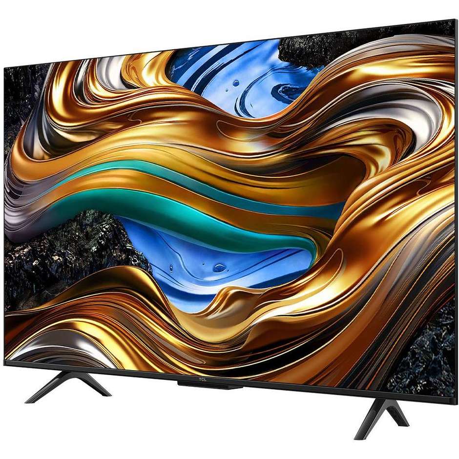 TCL 43P79B Tv LED 43" 4K Ultra HD Smart Tv Wi-Fi Classe F Colore Nero