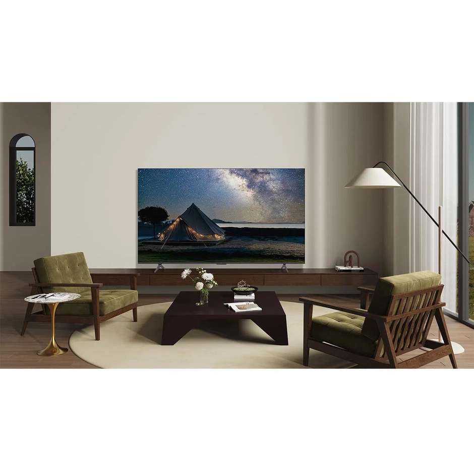 TCL 43T69C 43" QLED 4K HDR Google TV Nero